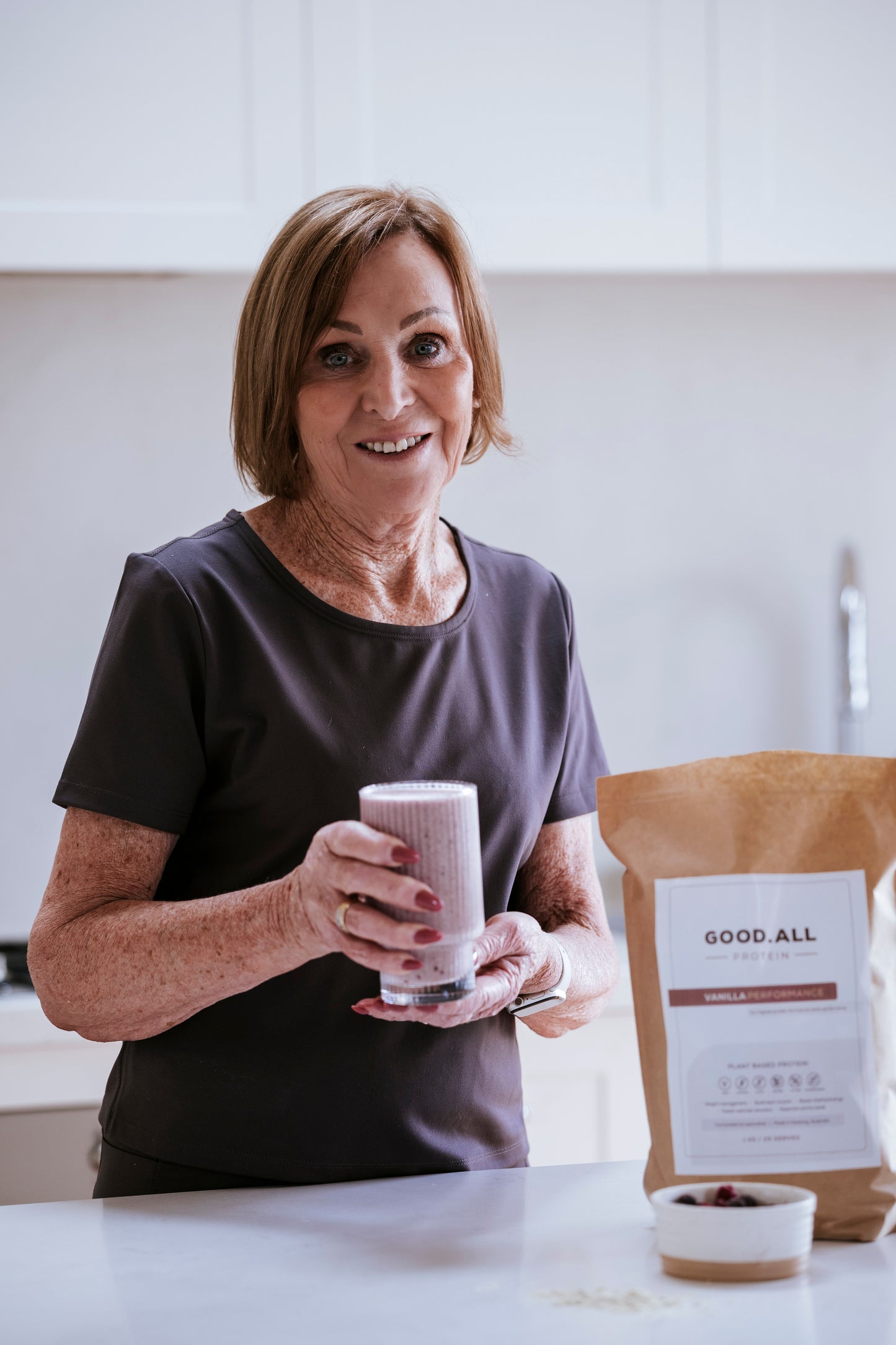Premium Raspberry Essential Protein Powder