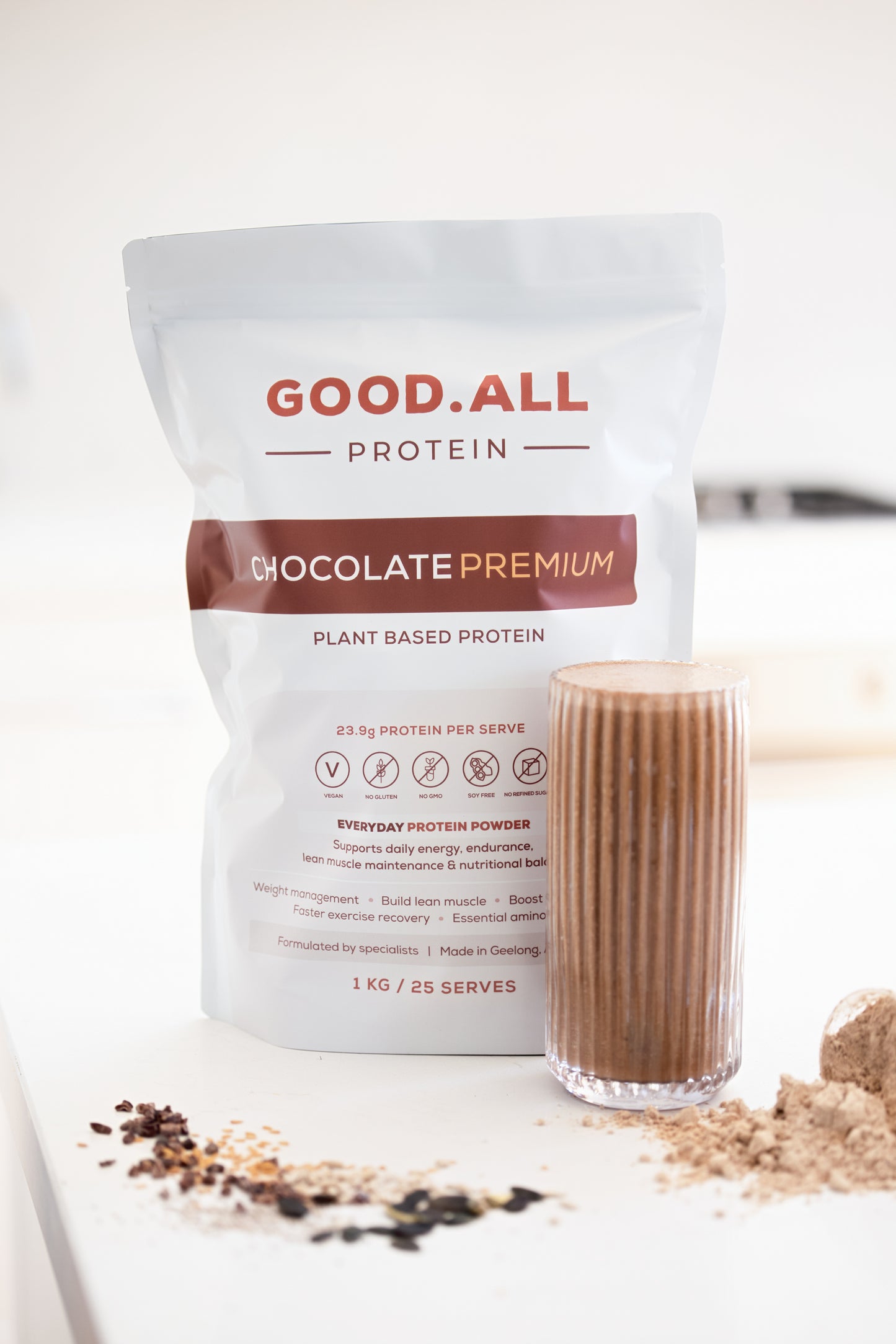 Premium Chocolate Protein Powder