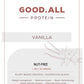 NUT-FREE Premium Vanilla Protein Powder